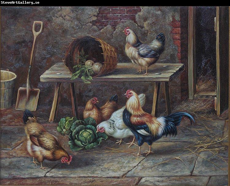 Jenny Hoppe The chicken family